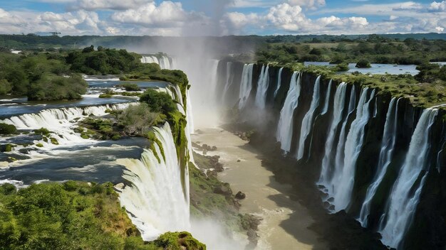 Garganta del diablo at the iguazu falls