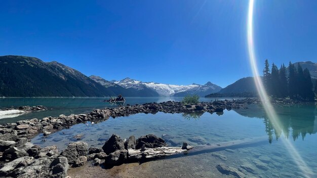 Garibaldi lake and taylor meadows squamish british colombia canada