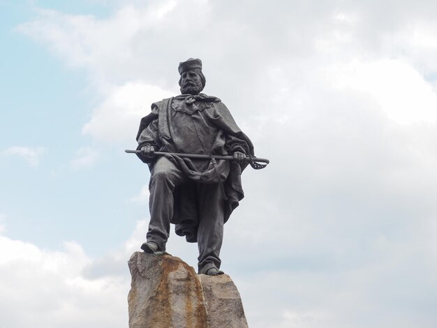 Garibaldi monument in Turin