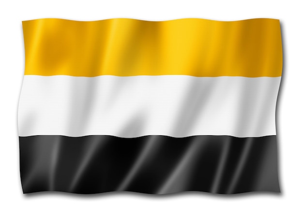 Garifuna mensen etnische vlag Zuid-Amerika