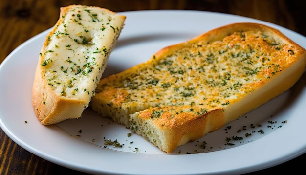 Garlic bread by generative AI