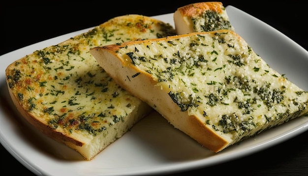 Garlic bread by generative AI