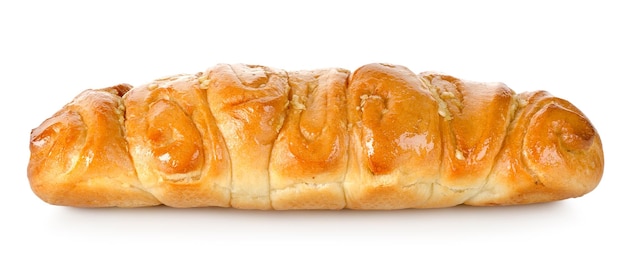 Garlic bread isolated on a white background