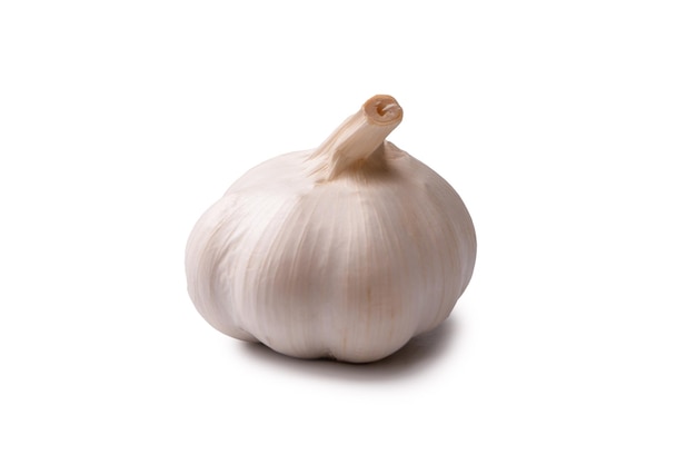 Garlic isolated on a white background