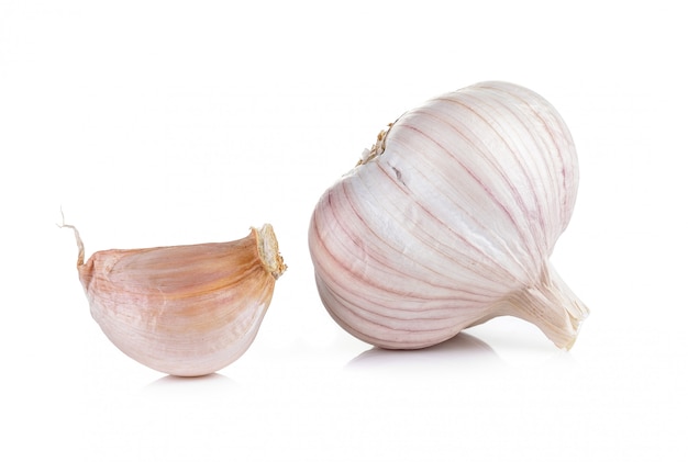 Garlic isolated