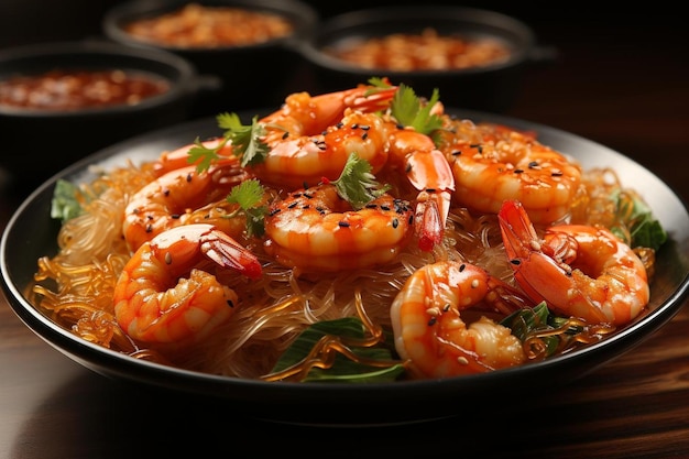 Garlic Shrimp Vermicelli