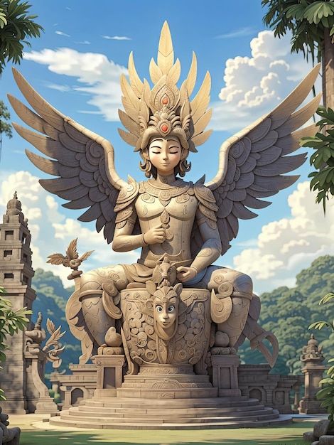 garuda wisnu kencana gwk cultura in bali indonesisa