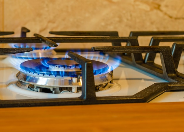 Photo a gas burner with the word gas on it