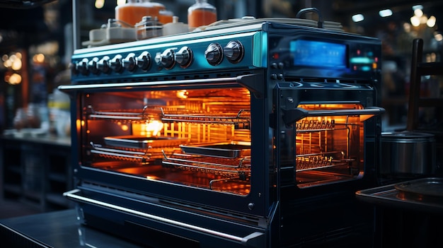 Gas ovens in store