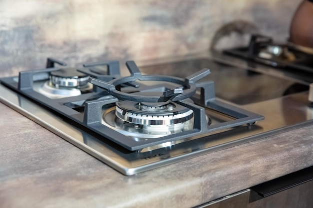 Gas stove burner kitchen element