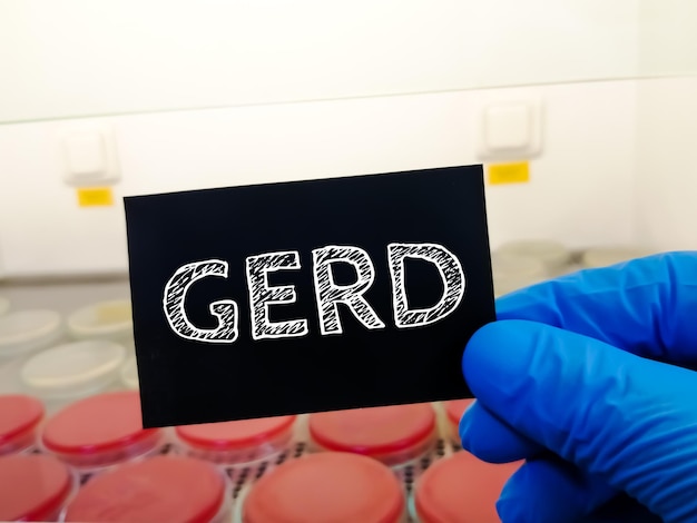 Gastro-oesofageale refluxziekte of GERD