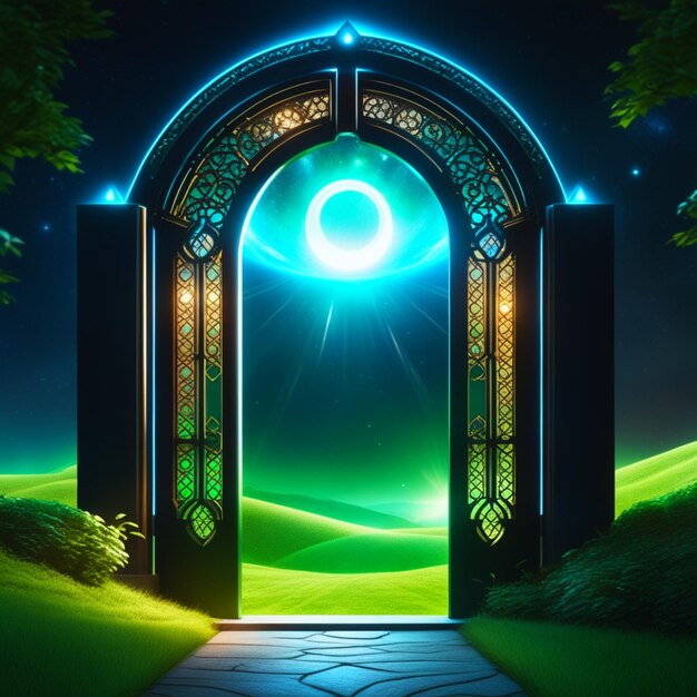 gate to a green land