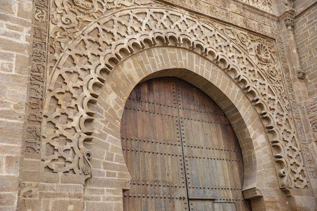 Gate of Kasbah of the Udayas in Rabat Morocco