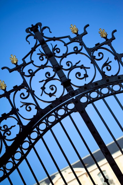 Gate of a mansion