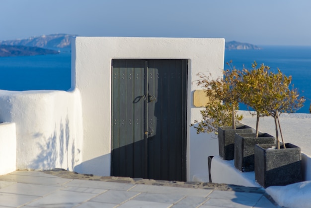 The gate that leads to the sea. Taken on the island of Santorini, the village of OIA