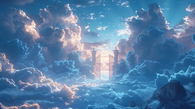 The Gates Of Heaven Standing Open All Wallpaper