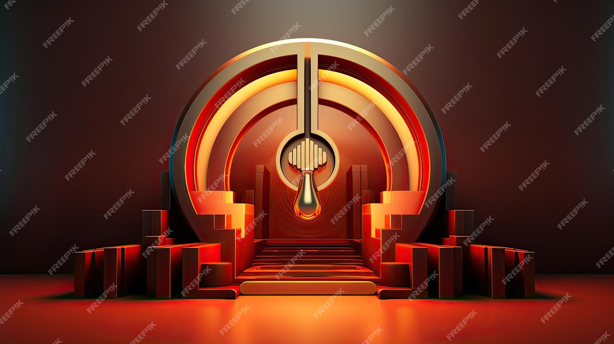Premium Photo Gateway to mysteries hidden potential unlocking new