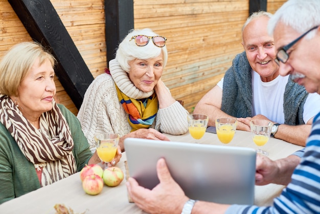 Gathering of Senior Friends