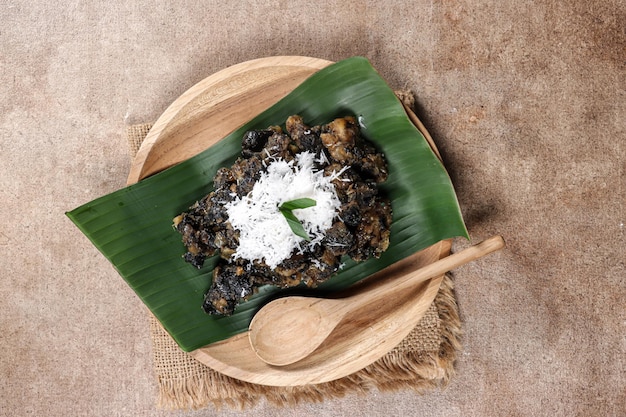 Gatot or gathot is food from Yogyakarta Indonesia made from cassava which is dried and fermented