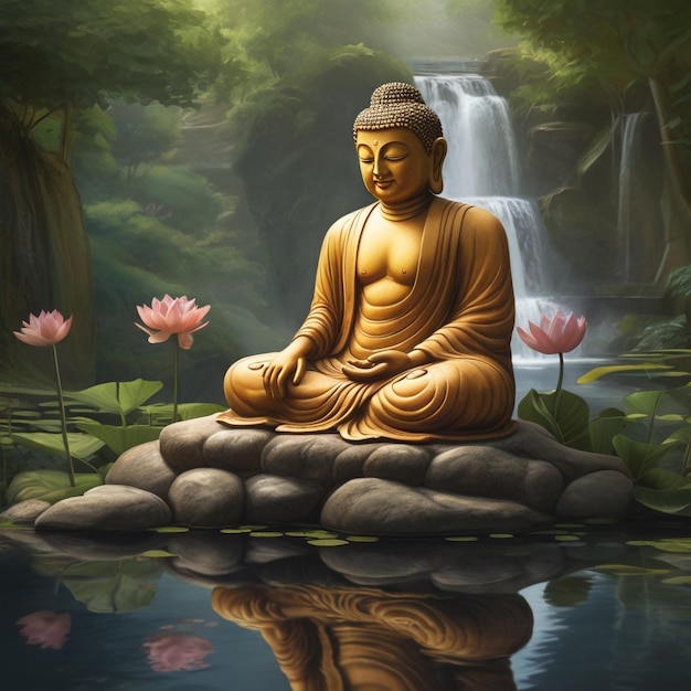 Foto immagine di gautama buddha