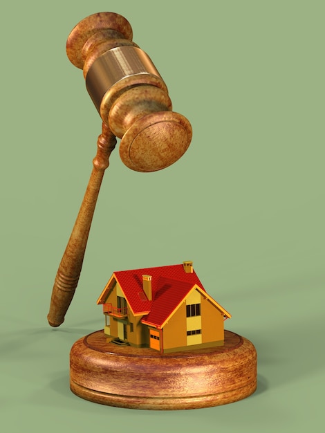 Gavel and the house