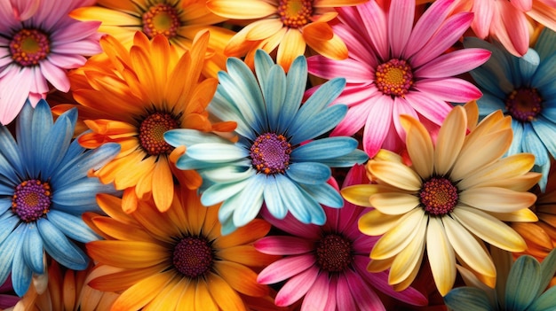 gazania Background Images Natural colors bright background Generative Ai