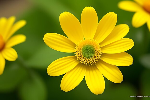 Photo gazania flowe