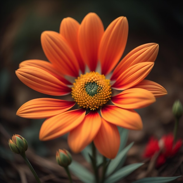 Photo gazania flower