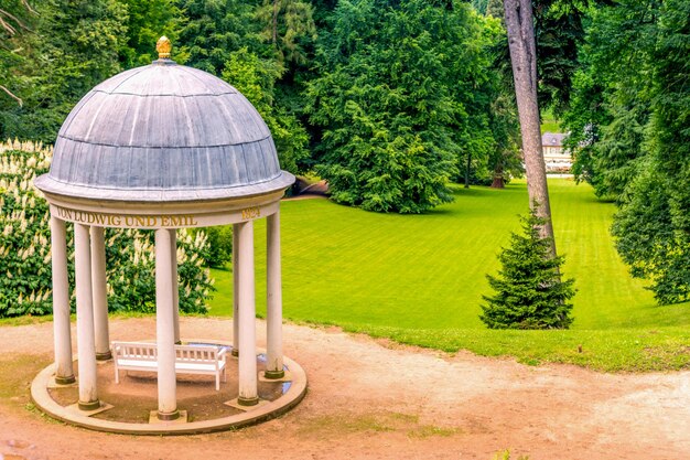 Foto gazebo nel parco