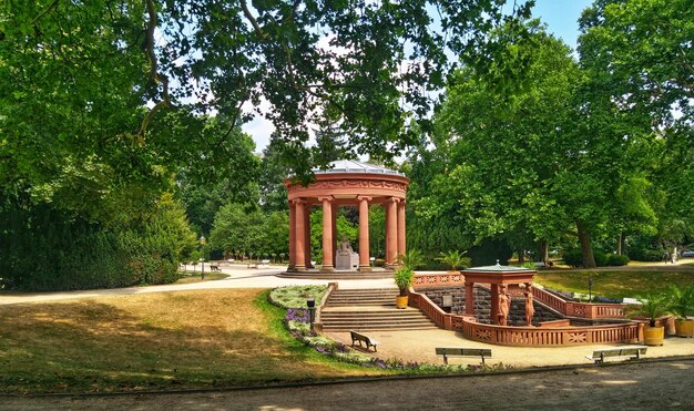 Gazebo in park