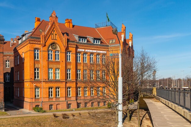 Gdansk Polen 11 maart 2022 AteneumAkademia Nauk Stosowanych