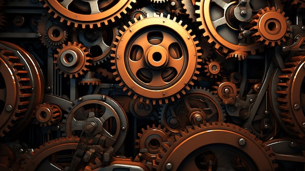 Gears high quality background
