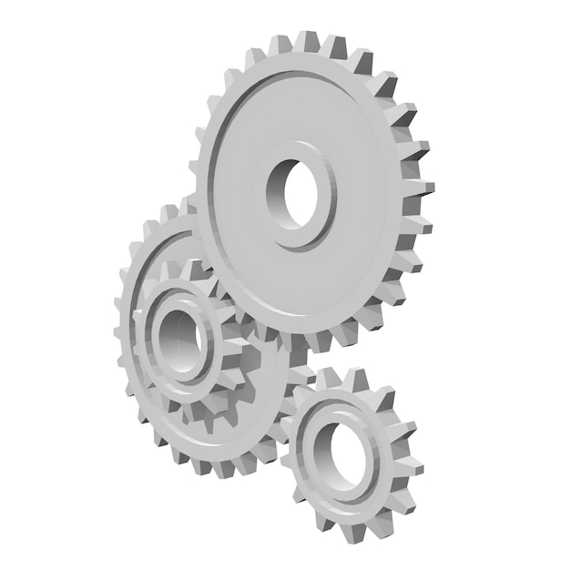 Gears Mechanical technology machine concept