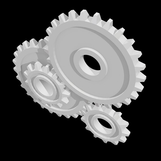 Gears Mechanical technology machine concept