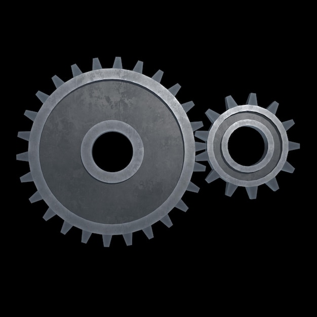 gears mechanical technology machine concept