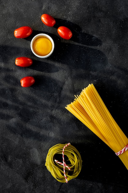 Geassorteerde ruwe Italiaanse pasta