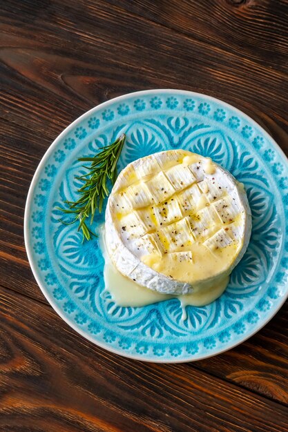 Gebakken Camembert-kaas