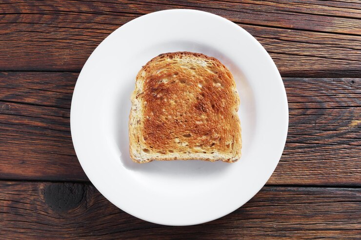Gebakken geroosterd brood