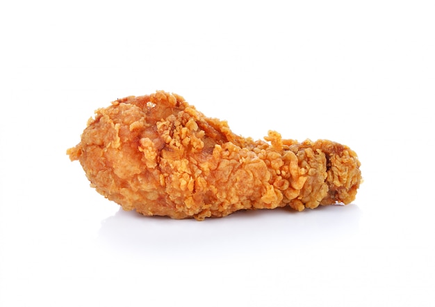 Gebakken kip geïsoleerd