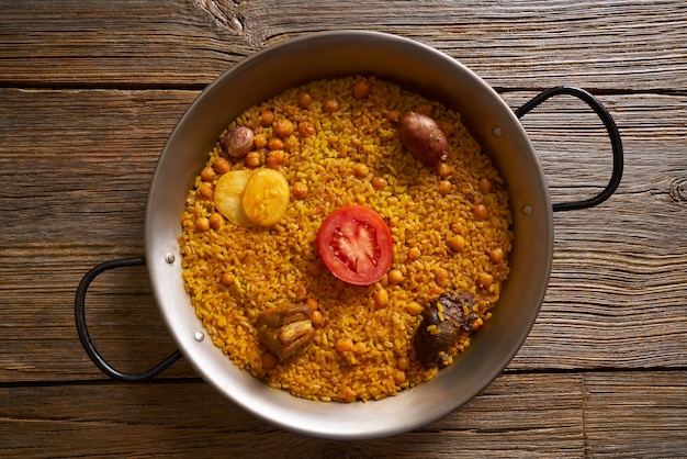 Gebakken rijst Paella recept uit Spanje