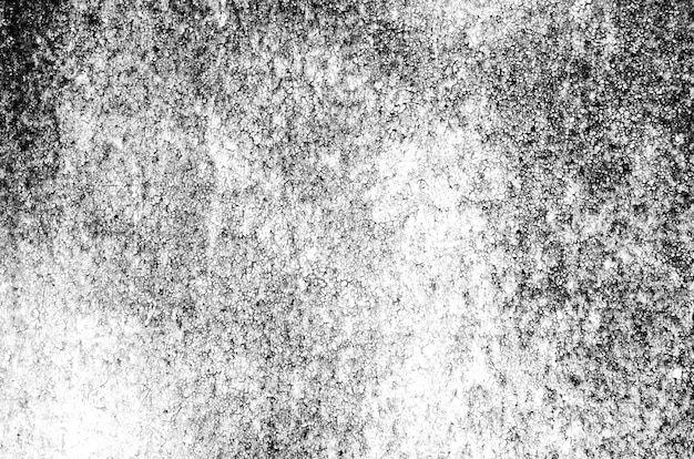 Gebarsten verf op de muur. zwart en wit. Fragment van een oppervlak van de muur met gebarsten verf coating licht