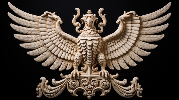 gebeeldhouwde replica van de Garuda Pancasila