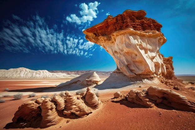 Gebieden van de Negev-woestijn in Israël die worden gekenmerkt door hun rotsachtige topografie