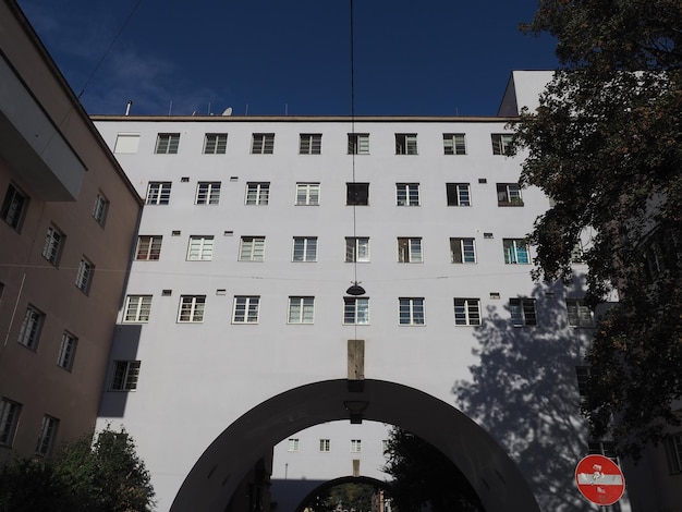 Gebouw KarlMarxHof in Wenen