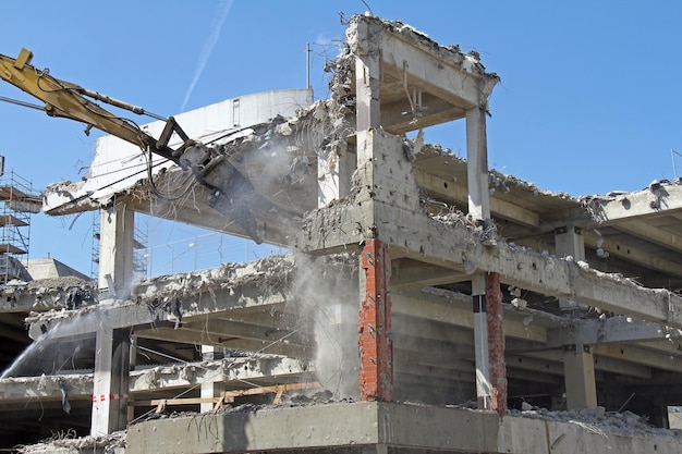 Gebouw wordt gesloopt.
