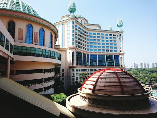 Foto gebouwen bij sunway lagoon