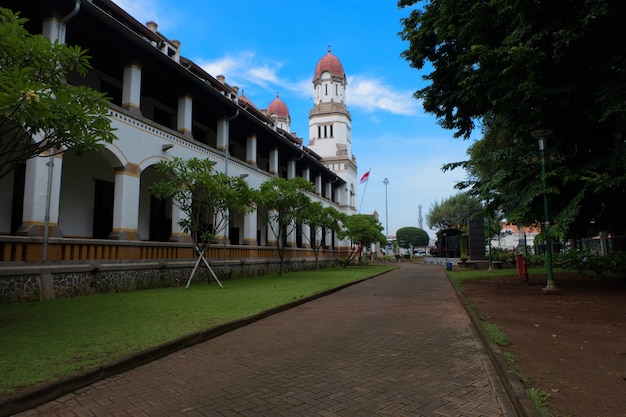 Gebouwen en architectuur, de bestemming van Lawang Sewu, Semarang, Indonesië