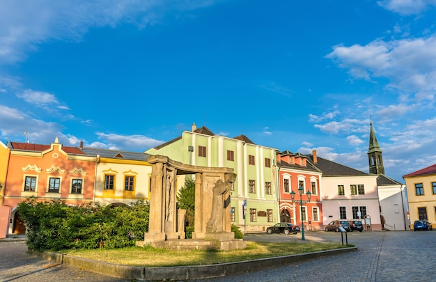 Gebouwen in de oude stad van Prerov - Olomouc Region, Tsjechië