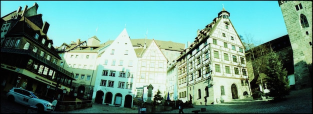 Foto gebouwen in de stad