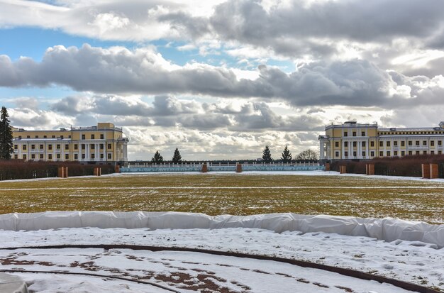 Gebouwen op het landgoed Arkhangelskoye